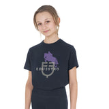 Kids' unisex Horse Jump Glossy cotton T-shirt