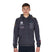 Men's sweatshirt with multi-logo hood