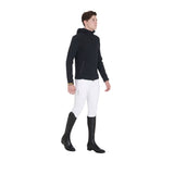 Men's jacket in breathable technical fabric