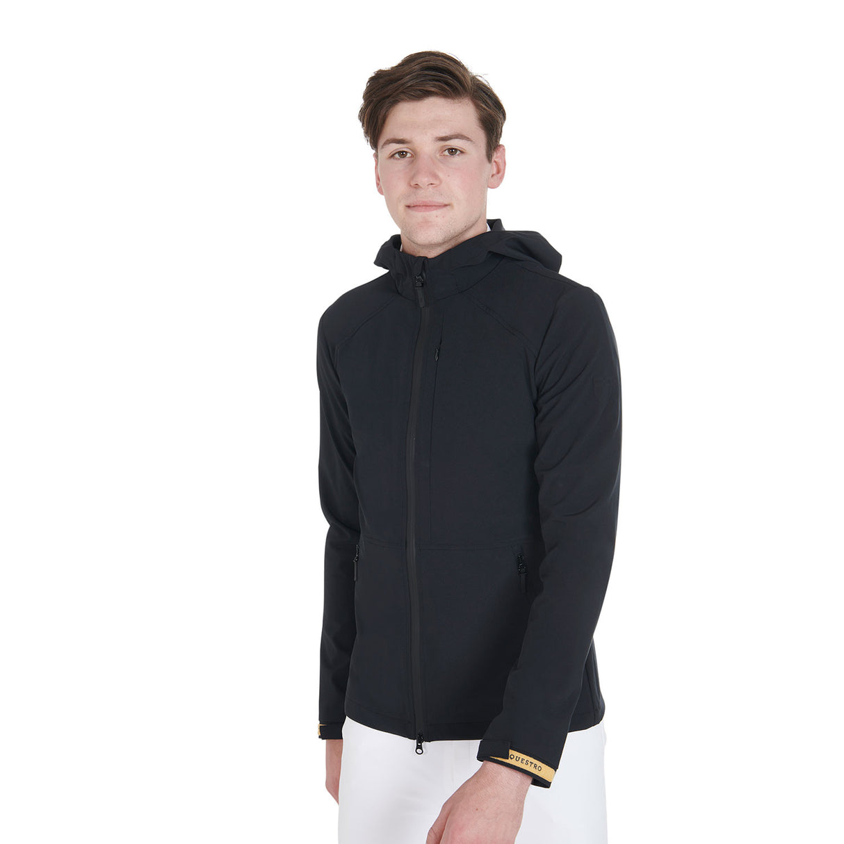 Men's jacket in breathable technical fabric
