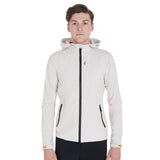 Men's jacket in breathable technical fabric