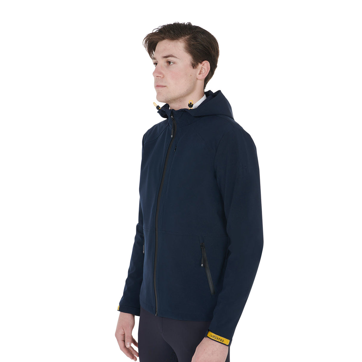 Men's jacket in breathable technical fabric