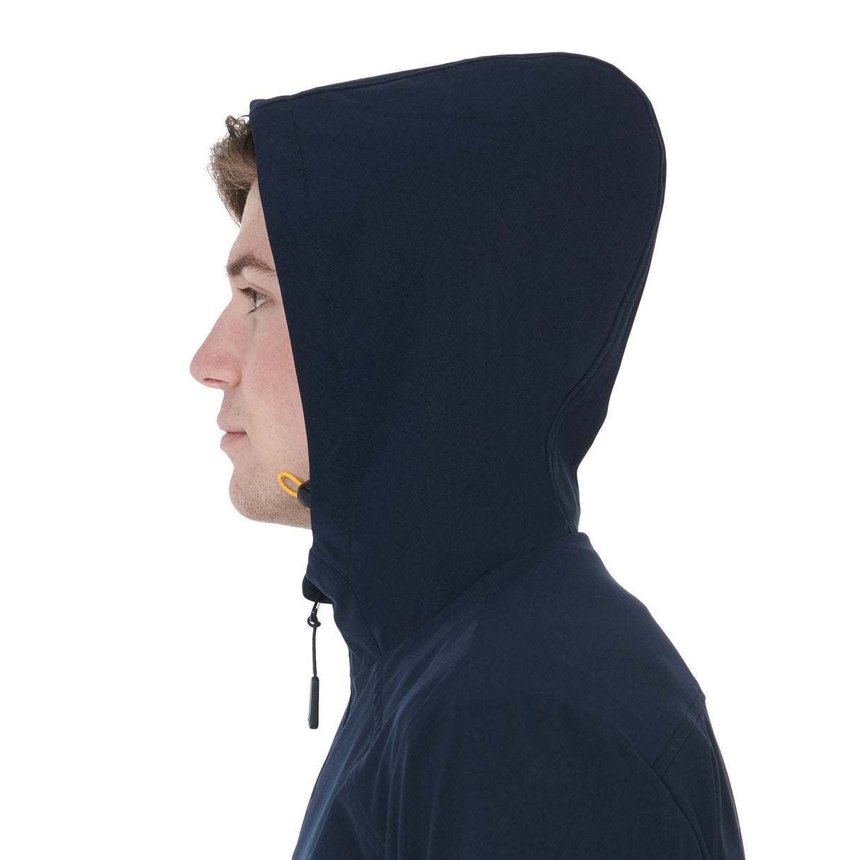 Men's jacket in breathable technical fabric
