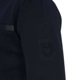 Equestro Men's Interlock Crewneck Sweatshirt #colour_blue