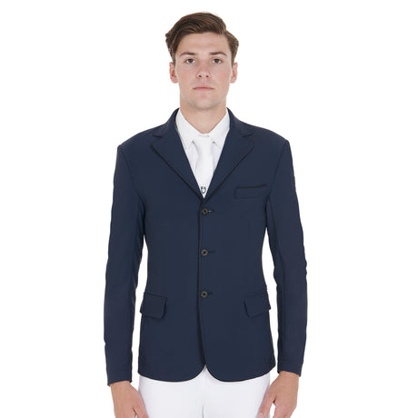 Men's competition jacket with side zip pocket