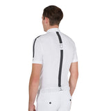 Equestro Men's Slim Fit Short Sleeve Competition Polo Shirt