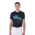 Equestro Men's Slim Fit Jump Print Cotton T-Shirt #colour_blue