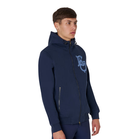 Men's EQ hoodie with front zip