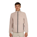 Men's softshell jacket with back logo