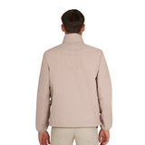 Men's softshell jacket with back logo