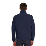 Men's softshell jacket with back logo