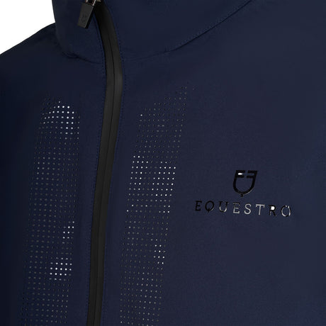 Men's softshell jacket with back logo