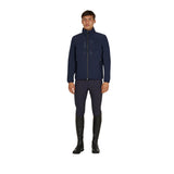 Men's softshell jacket with back logo