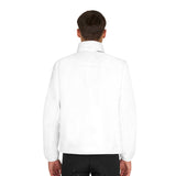 Men's softshell jacket with back logo