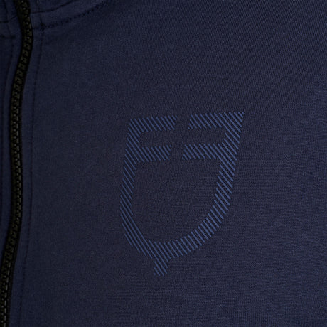 Men's sweatshirt with adjustable hood and zip