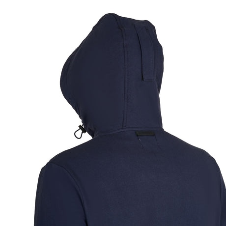 Men's sweatshirt with adjustable hood and zip