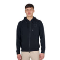 Men's sweatshirt with adjustable hood and zip