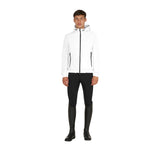 Men's sweatshirt with adjustable hood and zip