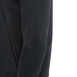 Men's technical sweatshirt with hood and micro-mesh inserts