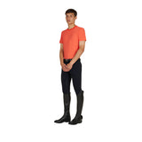 Men's training T-shirt in technical fabric with micro-holes
