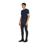 Men's training T-shirt in technical fabric with micro-holes