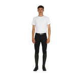 Men's training T-shirt in technical fabric with micro-holes