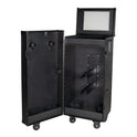 Black hardware saddle cabinet 65x62x138cm