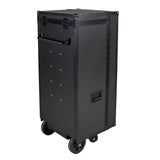 Black hardware saddle cabinet 65x62x138cm