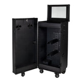 Black hardware saddle cabinet 65x62x138cm