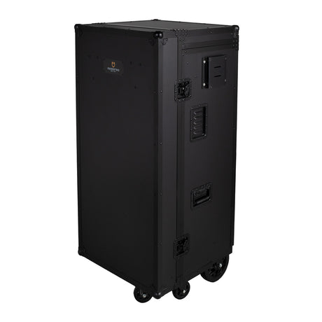Black hardware saddle cabinet 65x62x138cm