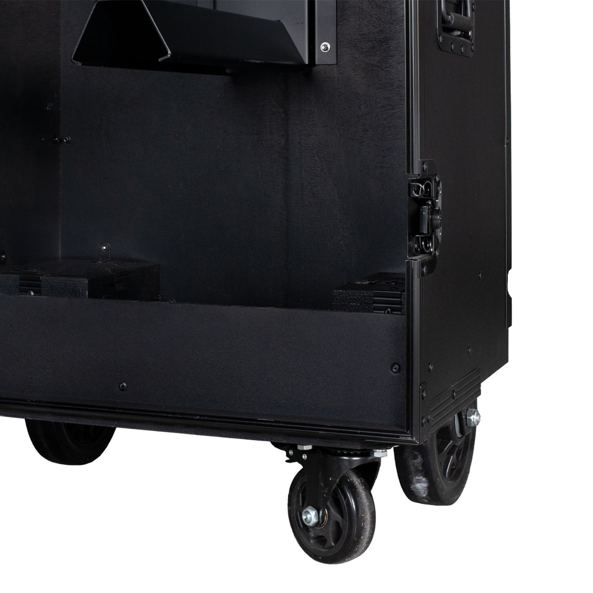 Black hardware saddle cabinet 65x62x138cm