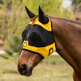 Fly mask with front logo