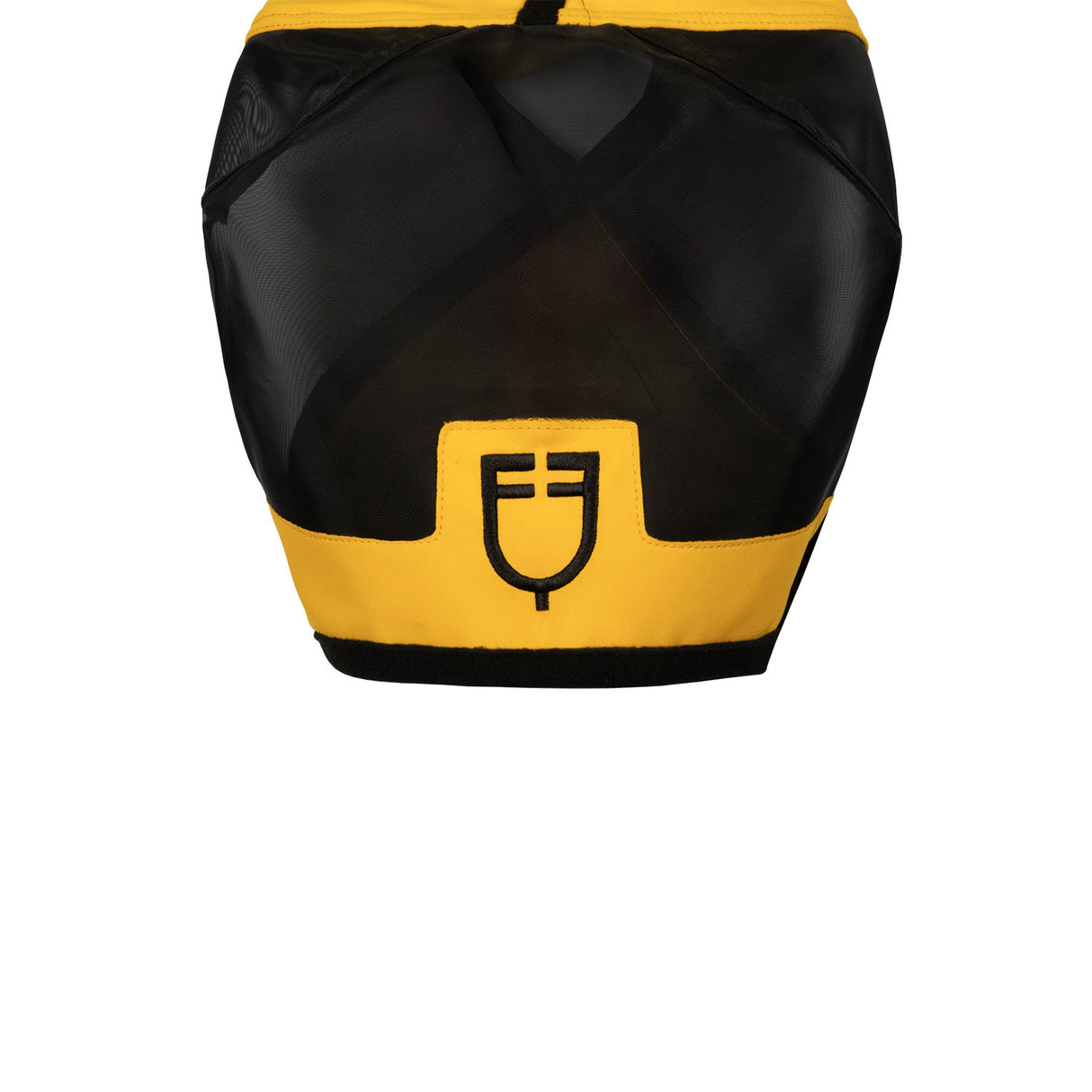 Fly mask with front logo