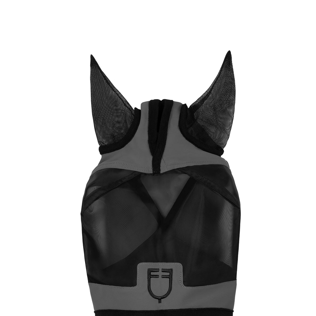 Fly mask with front logo