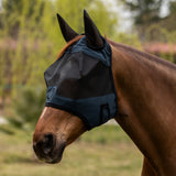 Fly mask with front logo