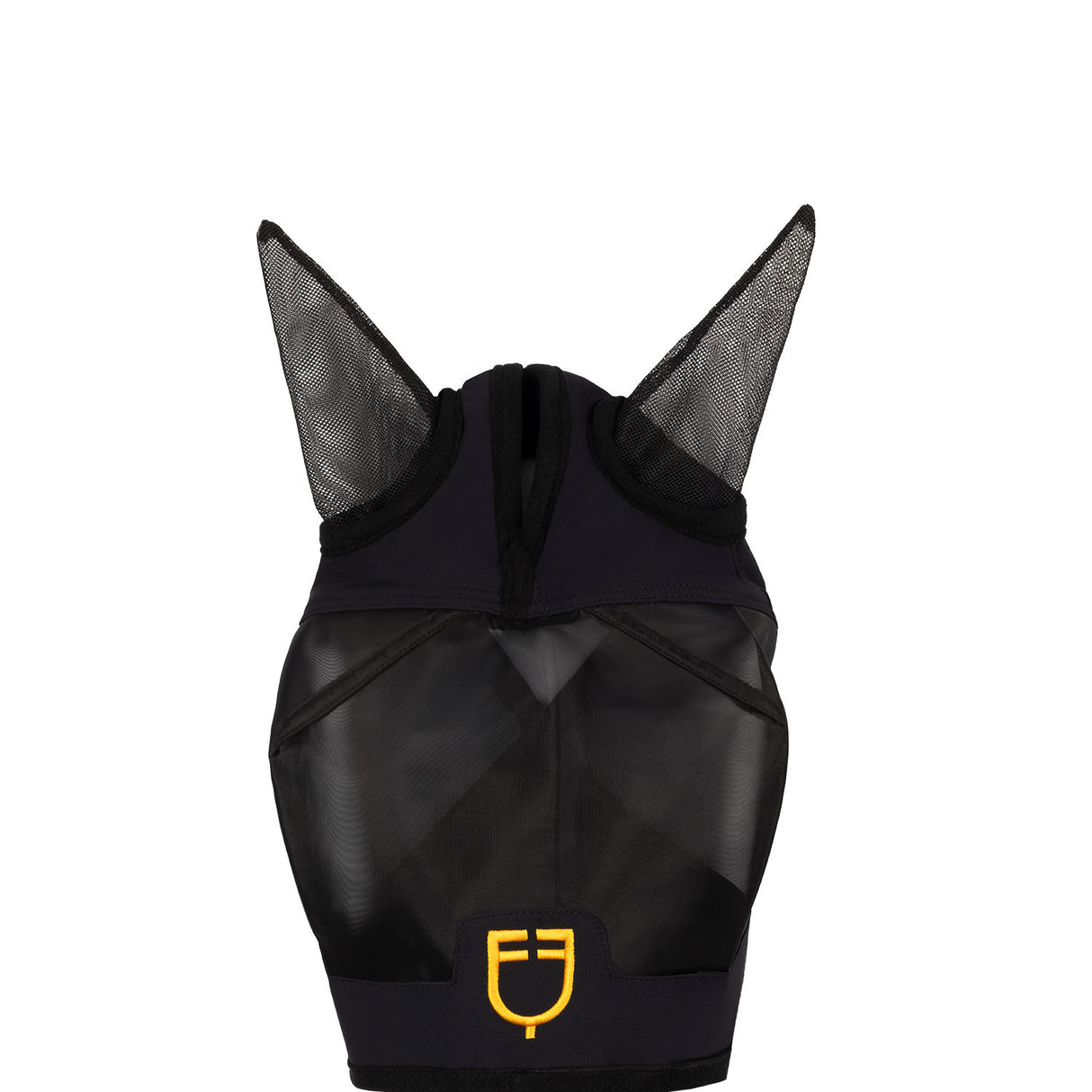 Fly mask with front logo