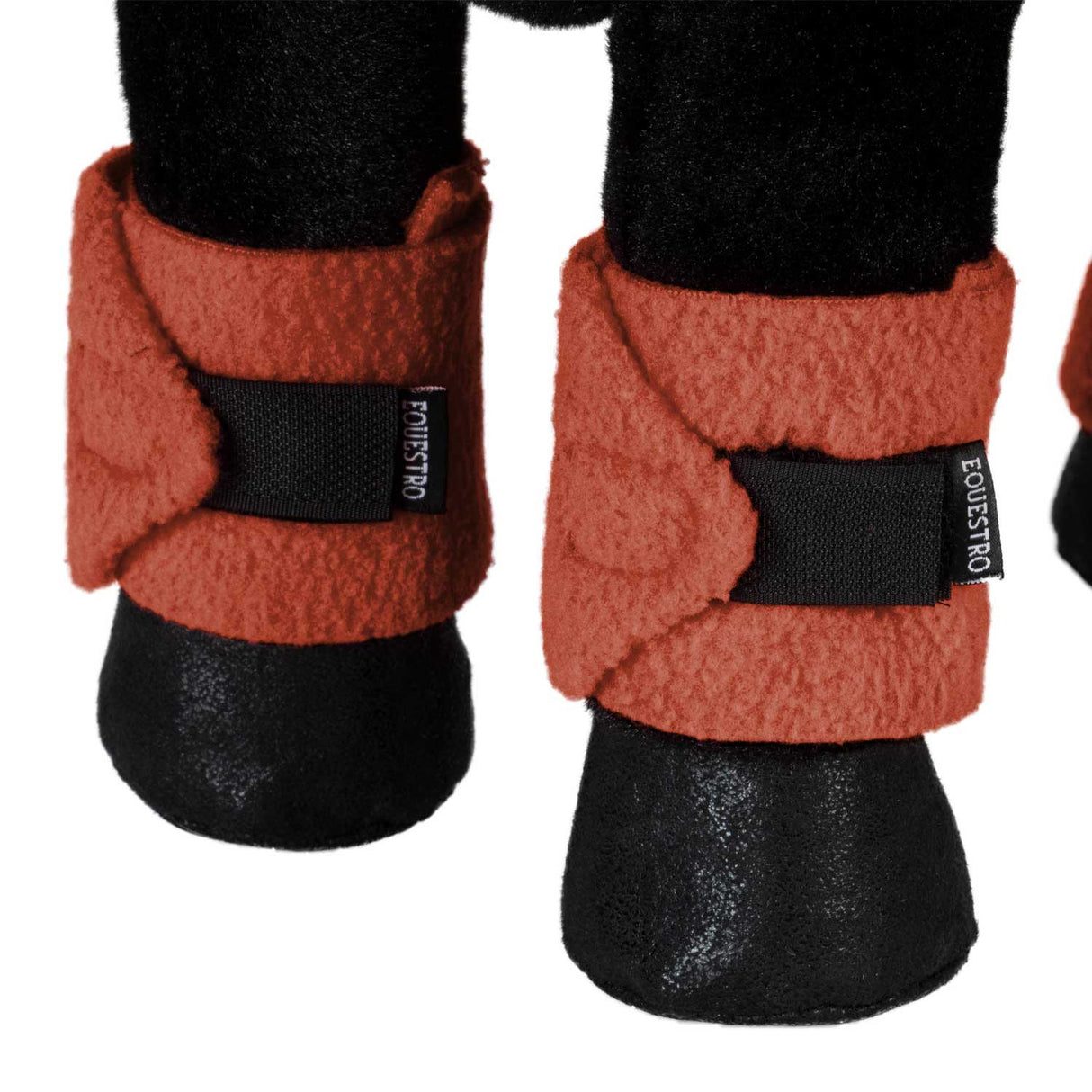 Toy horse bandages set