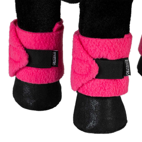 Toy horse bandages set