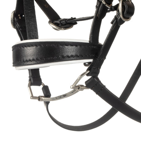 Leather bridle with rhinestones for toy horse