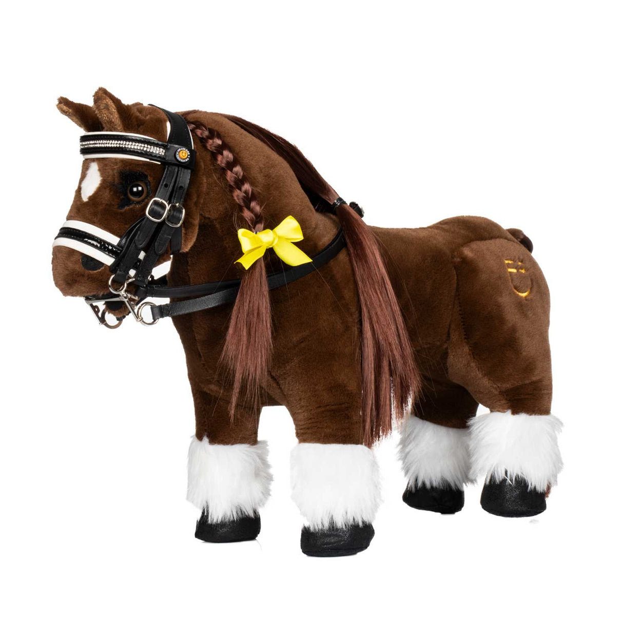 Bridle for toy horse with white padding Rock Sheet