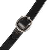 Leather bridle for toy horse with silver clinchers