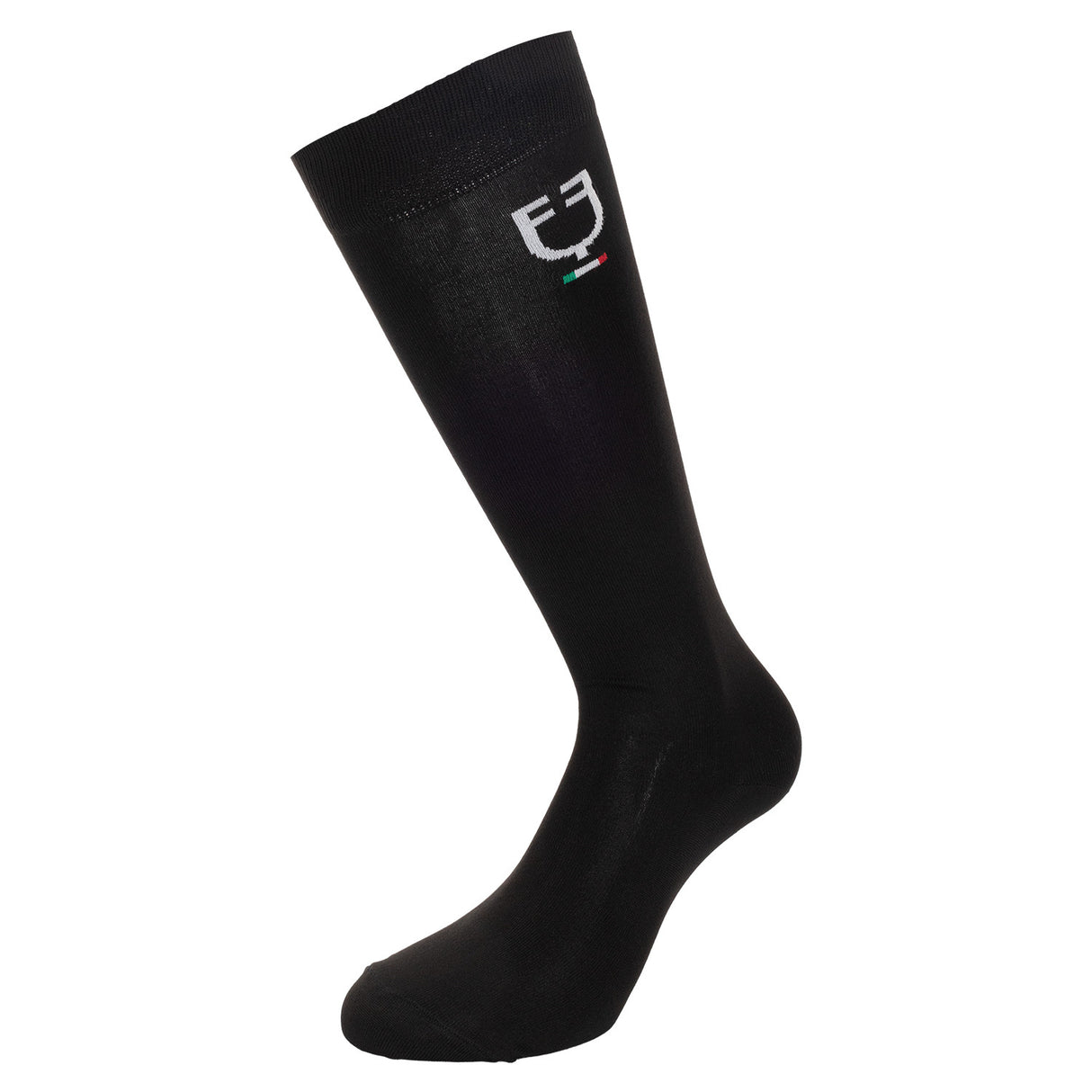 Stretch technical sock with Italian flag