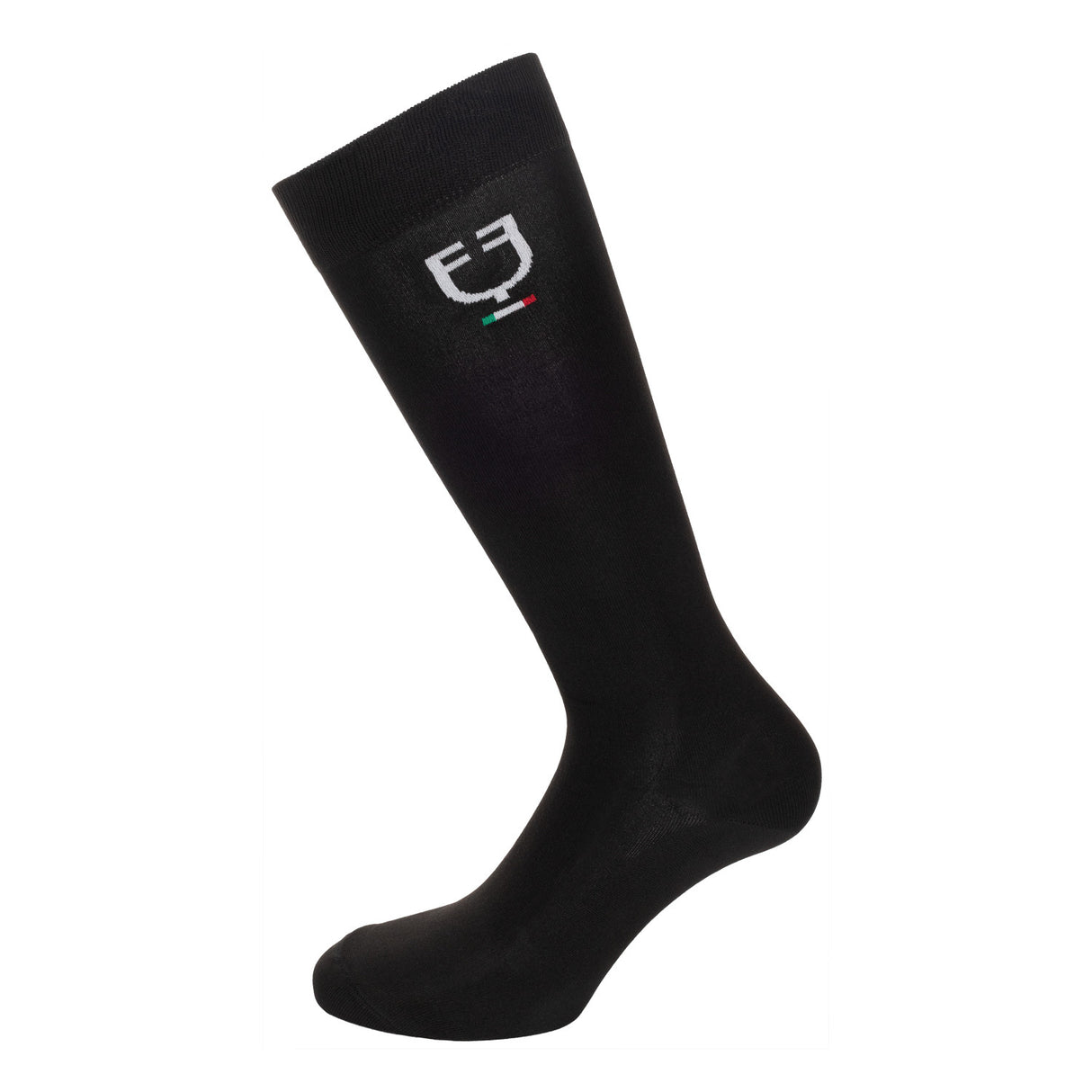 Stretch technical sock with Italian flag