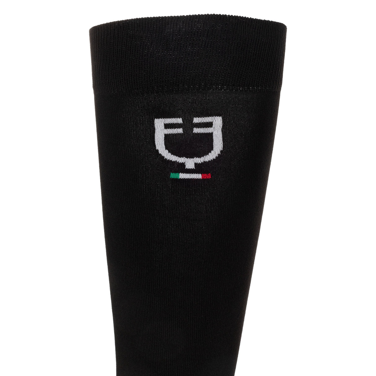 Stretch technical sock with Italian flag