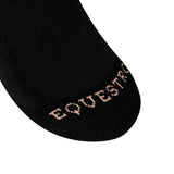 Stretch technical sock with contrasting logo