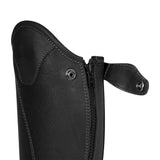 Unisex soft leather gaiters with side zip