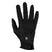 Unisex padded gloves in synthetic leather with hook-and-loop closure
