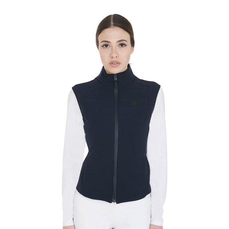 Equestro Women's Kemi Breathable Technical Vest #colour_navy