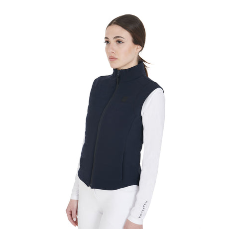 Equestro Women's Kemi Breathable Technical Vest #colour_navy