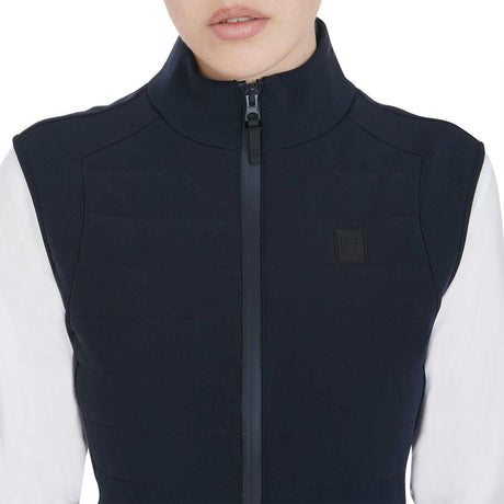 Equestro Women's Kemi Breathable Technical Vest #colour_navy